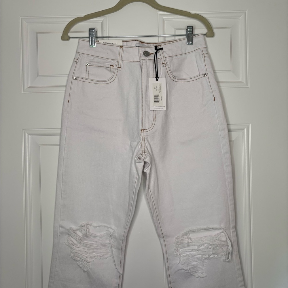 WeWoreWhat White Jeans